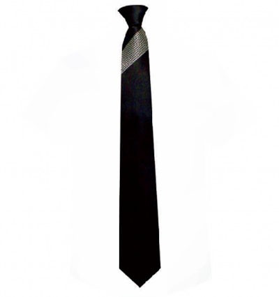 BT015 supply Korean suit and tie pure color collar and tie HK Center back view